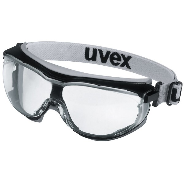 Uvex Carbonvision Safety Glasses Low Profile Black/Grey OfficeMax NZ