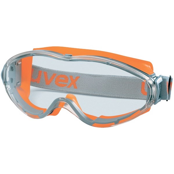 Uvex Ultrasonic Safety Glasses Orange/Grey OfficeMax NZ