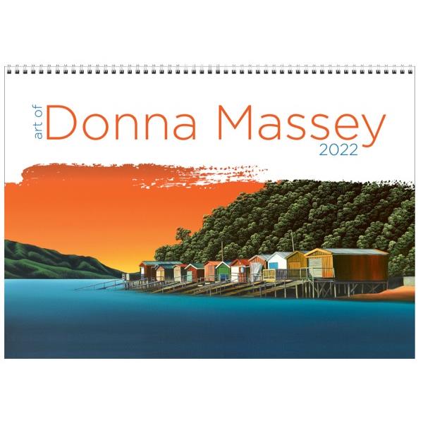 Easy2C Wall Calendar Wiro Donna Massey Art 2022 OfficeMax NZ