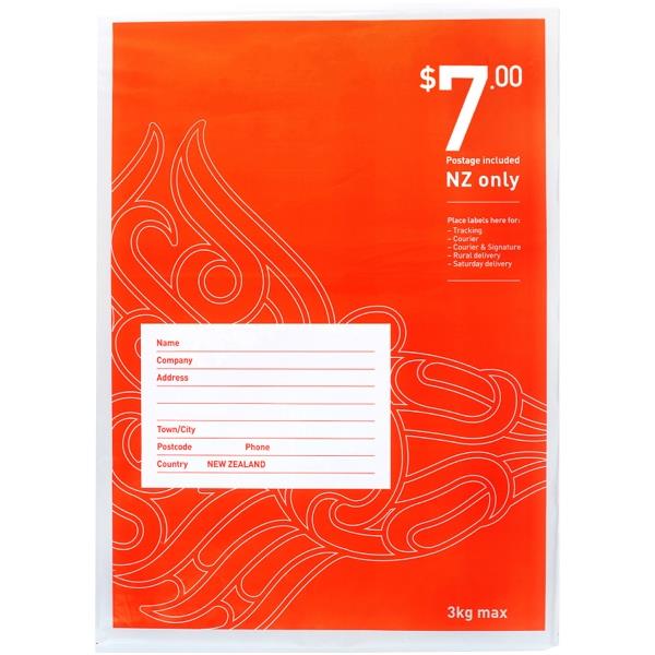 NZ Post Foolscap Postage Paid Flat Envelope Size 4 280x380mm OfficeMax NZ