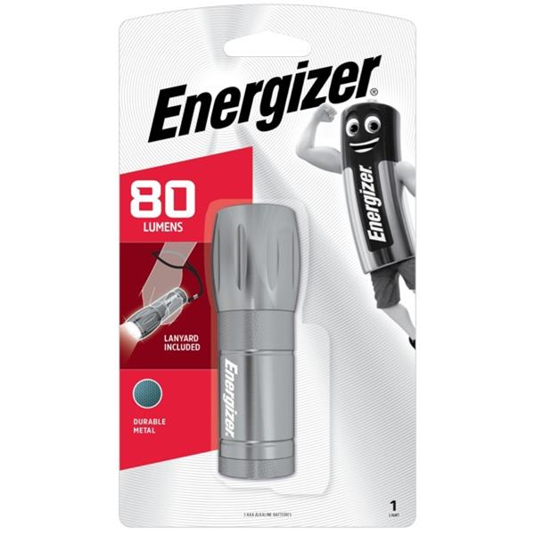 Energizer Compact Metal Light Torch OfficeMax NZ