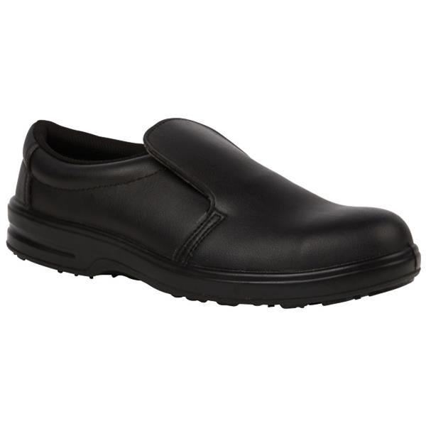 JB's Wear Safety Shoes Slip On Size 8 Black | OfficeMax NZ