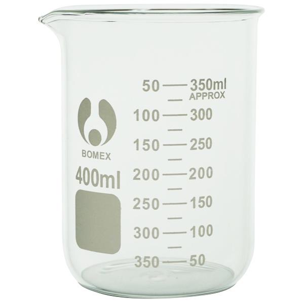 Low Form Glass Beaker 400ml OfficeMax NZ