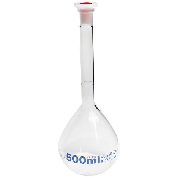 Volumetric Glass Flask 19/26 Neck 500ml OfficeMax NZ
