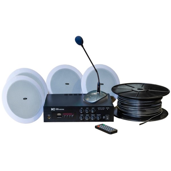 Background Music & Paging PA System Package Small OfficeMax NZ