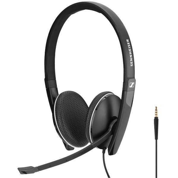 Sennheiser SC 165 3.5mm Wired Binaural Headset for Mobile OfficeMax NZ