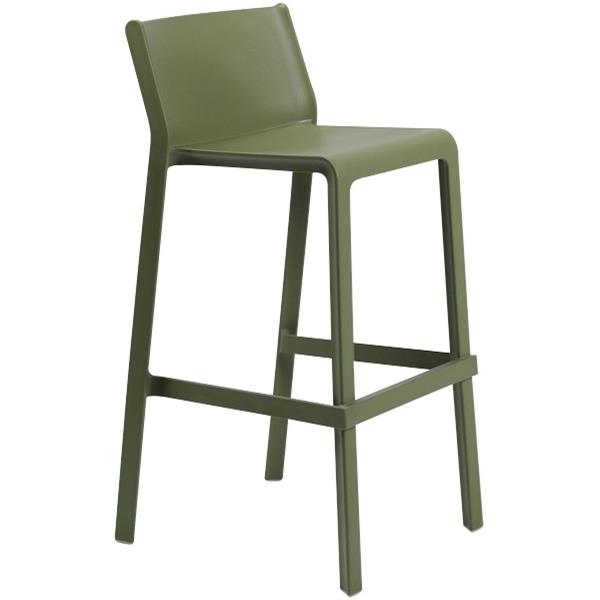 Nardi Trill Bar Stool 760mm Olive Green OfficeMax NZ
