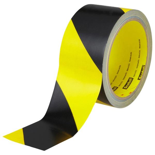 3M™ Floor Marking Tape 5702 50mmx33m Yellow/Black OfficeMax NZ