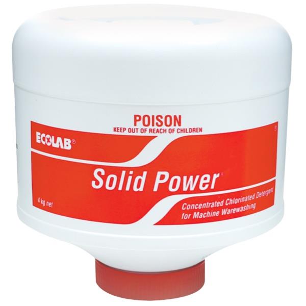 Ecolab Solid Power XL Dishwashing Detergent 4kg OfficeMax NZ