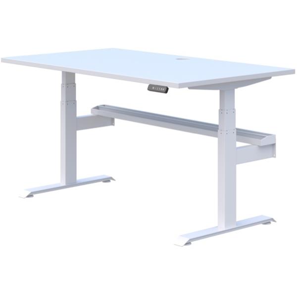 Summit II Plus Electric Single Height Adjustable Desk 1800mm Snowdrift
