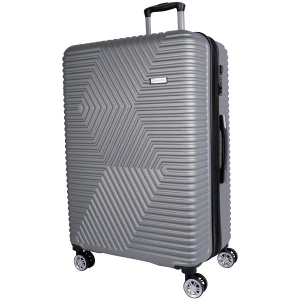 Voyager Wanaka Trolley Suitcase 70cm Grey OfficeMax NZ