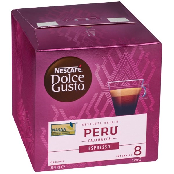 Dolce Gusto Espresso Peru Coffee Capsules, Box of 12 OfficeMax NZ