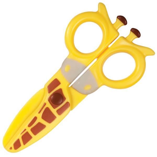 Artworx Kids Safety Scissors 120mm Giraffe OfficeMax NZ