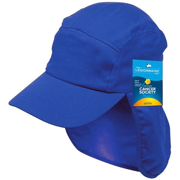 cap with neck flap
