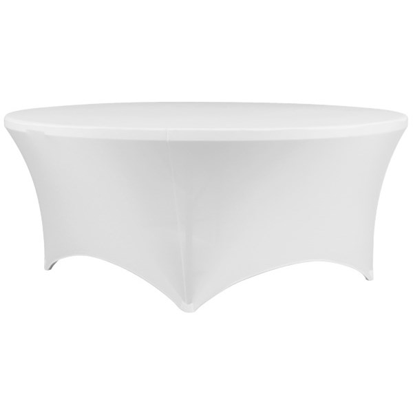 Life Table Cover For Round 1800mm Table White OfficeMax NZ