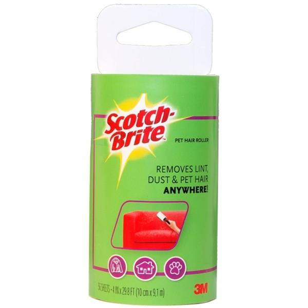 ScotchBrite™ Lint Remover Roller Refill 56 Sheet OfficeMax NZ