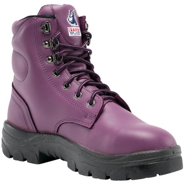 Steel Blue Argyle Women's Safety Boots Size 10 Purple OfficeMax NZ