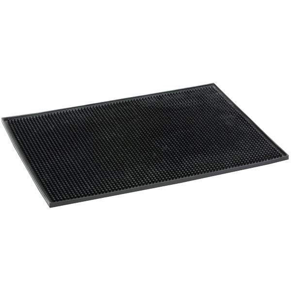 Burns and Ferrall Rubber Bar Mat 445x300mm Black OfficeMax NZ