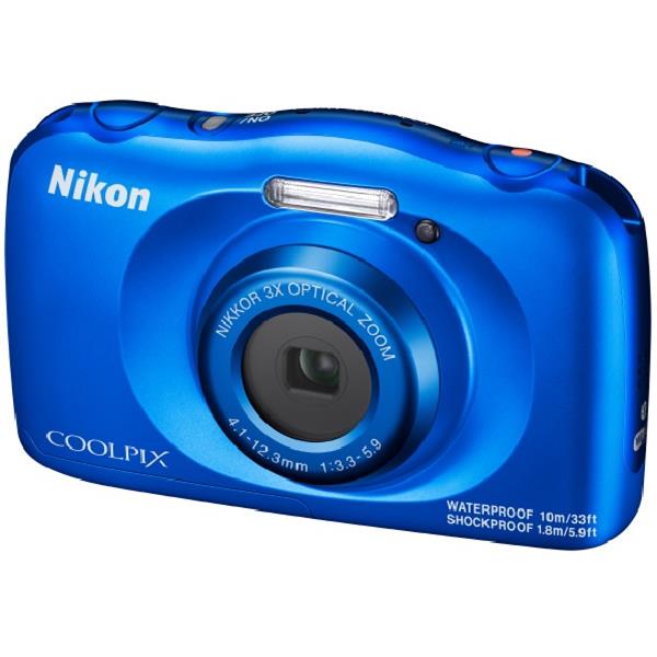 Nikon Coolpix W150 Digital Camera Waterproof Blue OfficeMax NZ