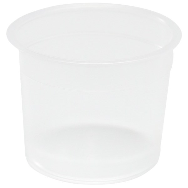 Plastic Container Round Clear, Pack of 50 OfficeMax NZ