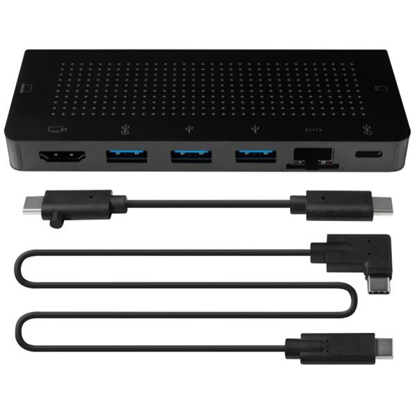 Twelve South StayGo Docking Station USBC Hub with 1M Cable Black