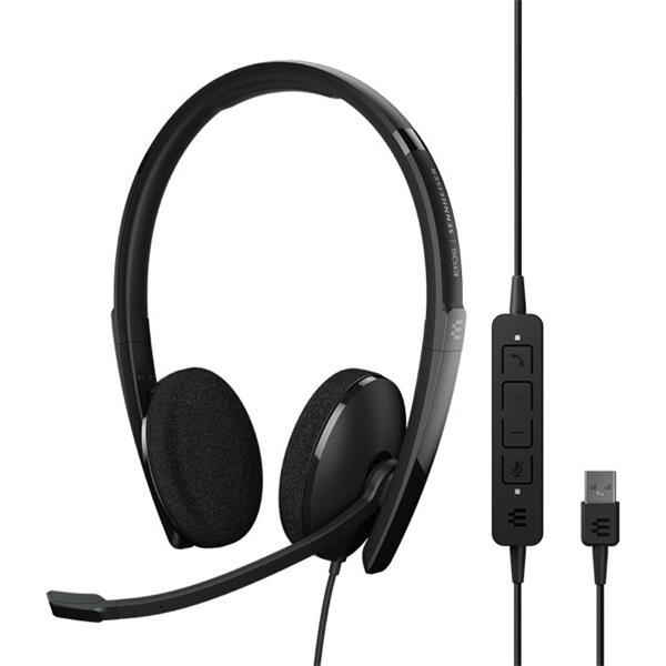 Sennheiser SC 160 USB Wired Binaural Headset OfficeMax NZ
