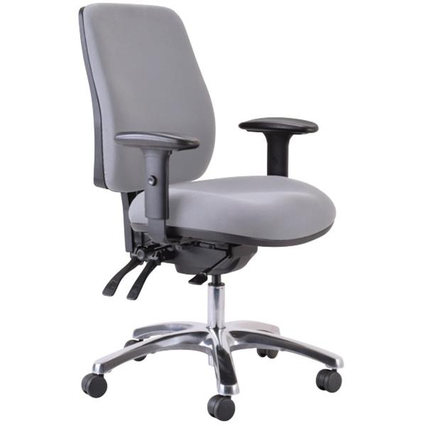 Buro Roma High Back 24/7 Office Chair Charcoal OfficeMax NZ