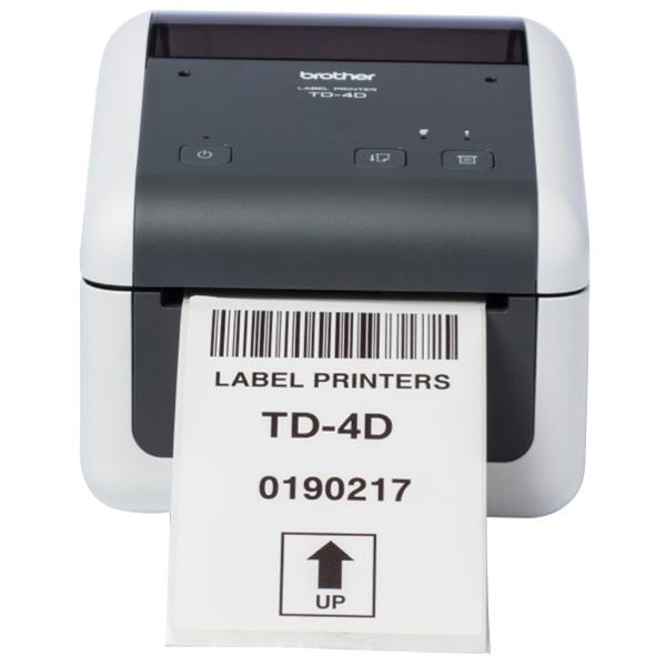 Brother TD4520DN Desktop Network Thermal Label Printer OfficeMax NZ