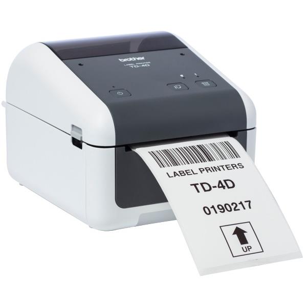 Brother TD4520DN Desktop Network Thermal Label Printer OfficeMax NZ