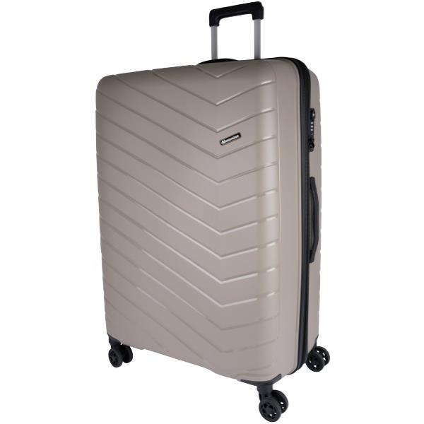 Voyager Taupo Trolley Suitcase 70cm Coffee OfficeMax NZ