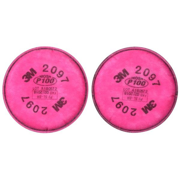 3M™ 2097 NIOSH P100 Mask Respirator Filter, Pack of 2 OfficeMax NZ