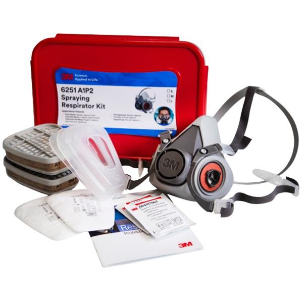 3M™ A1P2 Spraying Respirator Kit 6251 Large OfficeMax NZ