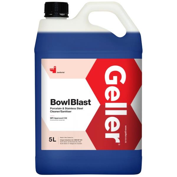 Geller Bowl Blast Toilet Cleaner 5L OfficeMax NZ