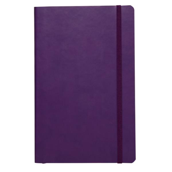MIlford Corporate A5 Hardcover Notebook Purple OfficeMax NZ