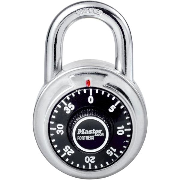 Masterlock Preset 3 Digit Combination Stainless Steel Padlock 48mm