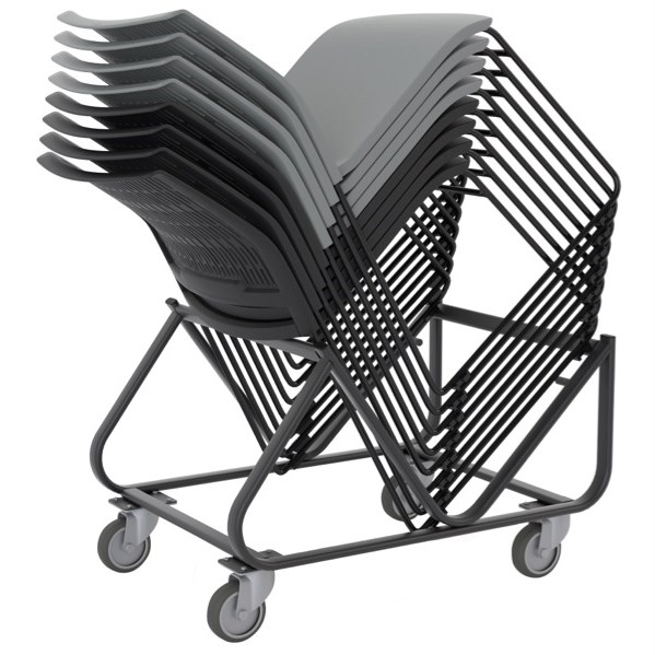 Stax Stackable Chair Trolley OfficeMax NZ