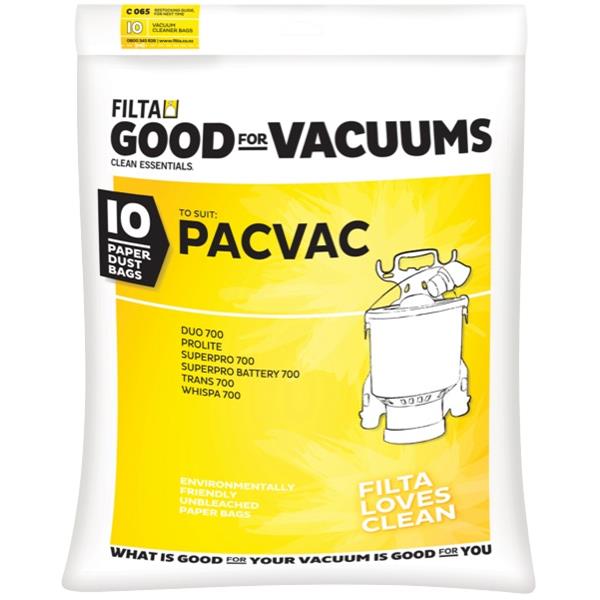 Filta Super Pro Vacuum Cleaner Bags, Pack of 10 OfficeMax NZ