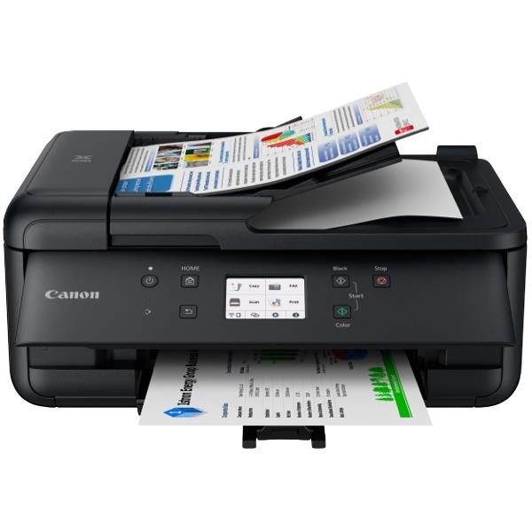Canon PIXMA Home Office TR7660 Multifunction Inkjet Printer Black
