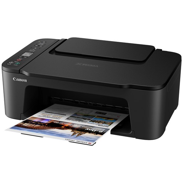Canon PIXMA Home TS3460BK Multifunction Inkjet Printer Black OfficeMax NZ