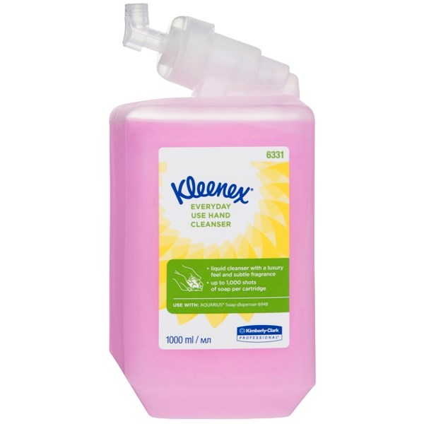 Kleenex Liquid Hand Soap Everyday Use 1L 6331 OfficeMax NZ
