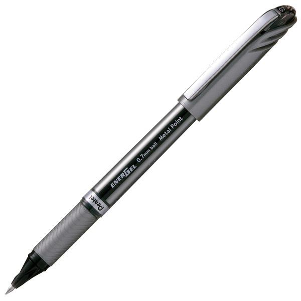 Pentel Energel Black Rollerball Gel Pen Medium Tip OfficeMax NZ