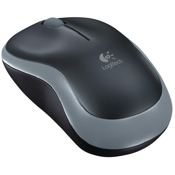 Logitech M185 Wireless Mouse Grey/Black | OfficeMax NZ