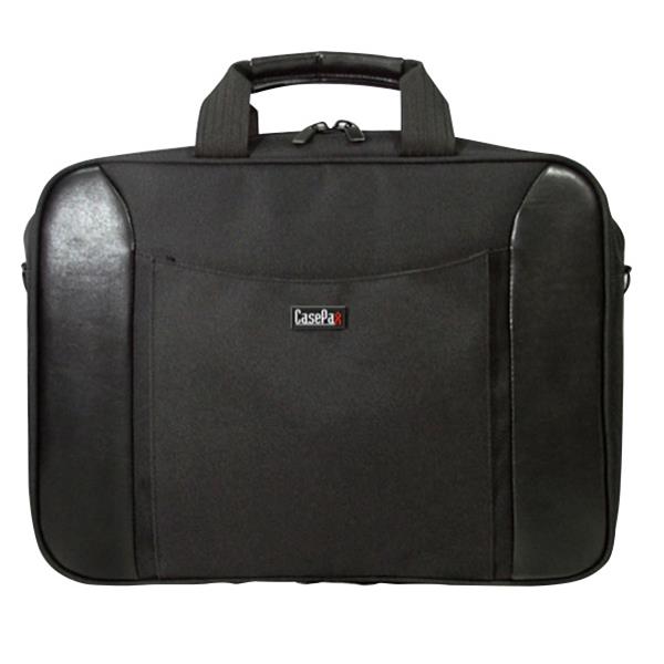 Casepax Laptop Case 1 Compartment Fits 16 Inch Polyester Black OfficeMax NZ