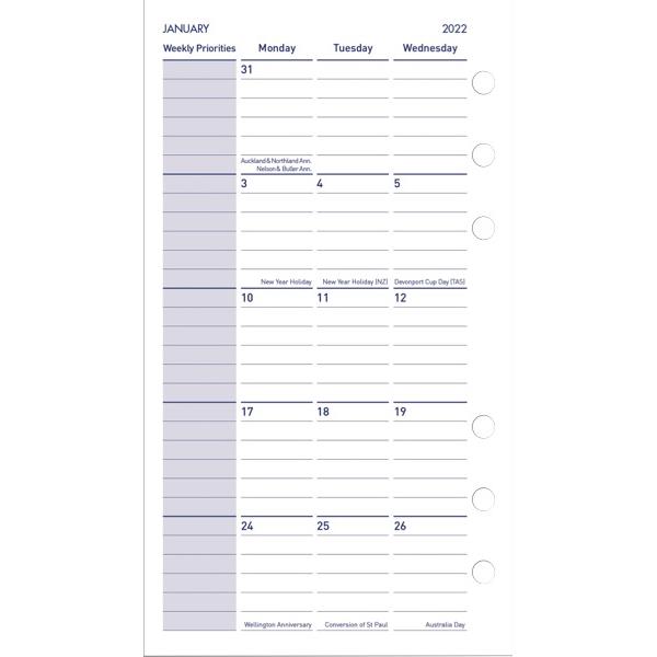 milford-timeplanner-diary-6-ring-refill-monthly-dated-2022-officemax-nz
