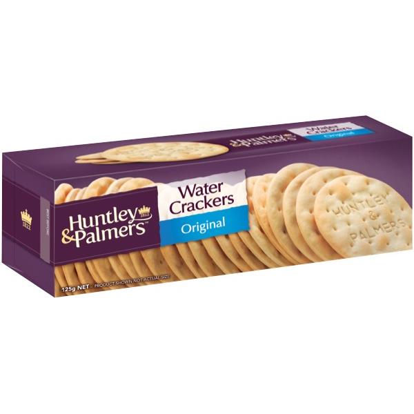 Huntley & Palmers Original Water Crackers 125g OfficeMax NZ