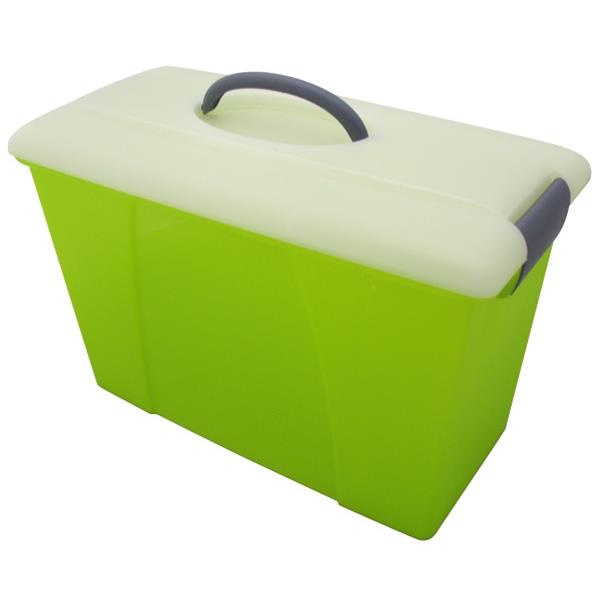 Marbig Suspension File File Carry Case Lime OfficeMax NZ