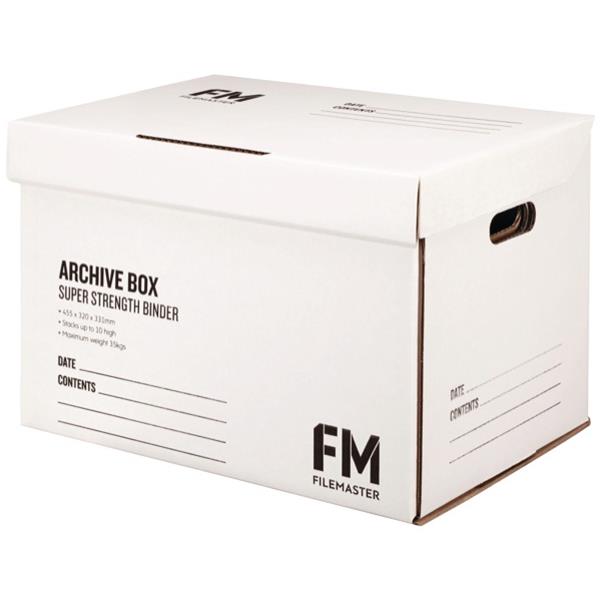 FM Binder Archive Storage Box File A3 455x331x320mm OfficeMax NZ