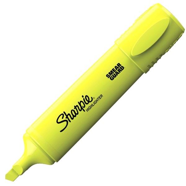 Sharpie Fluo XL Yellow Highlighter OfficeMax NZ