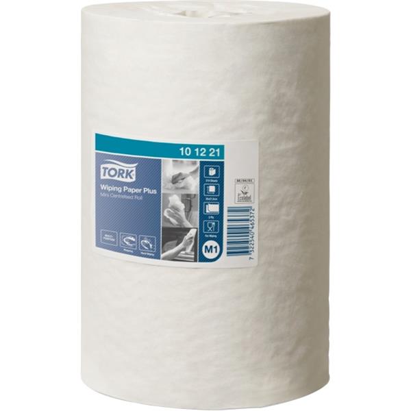 Tork M1 Mini Centrefeed Advanced Wipers 420 2 Ply 101221, Carton of 11