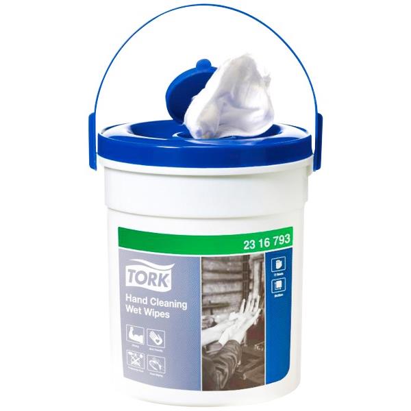 Tork Hand Cleaning Wet Wipes, Tub of 72 Sheets OfficeMax NZ